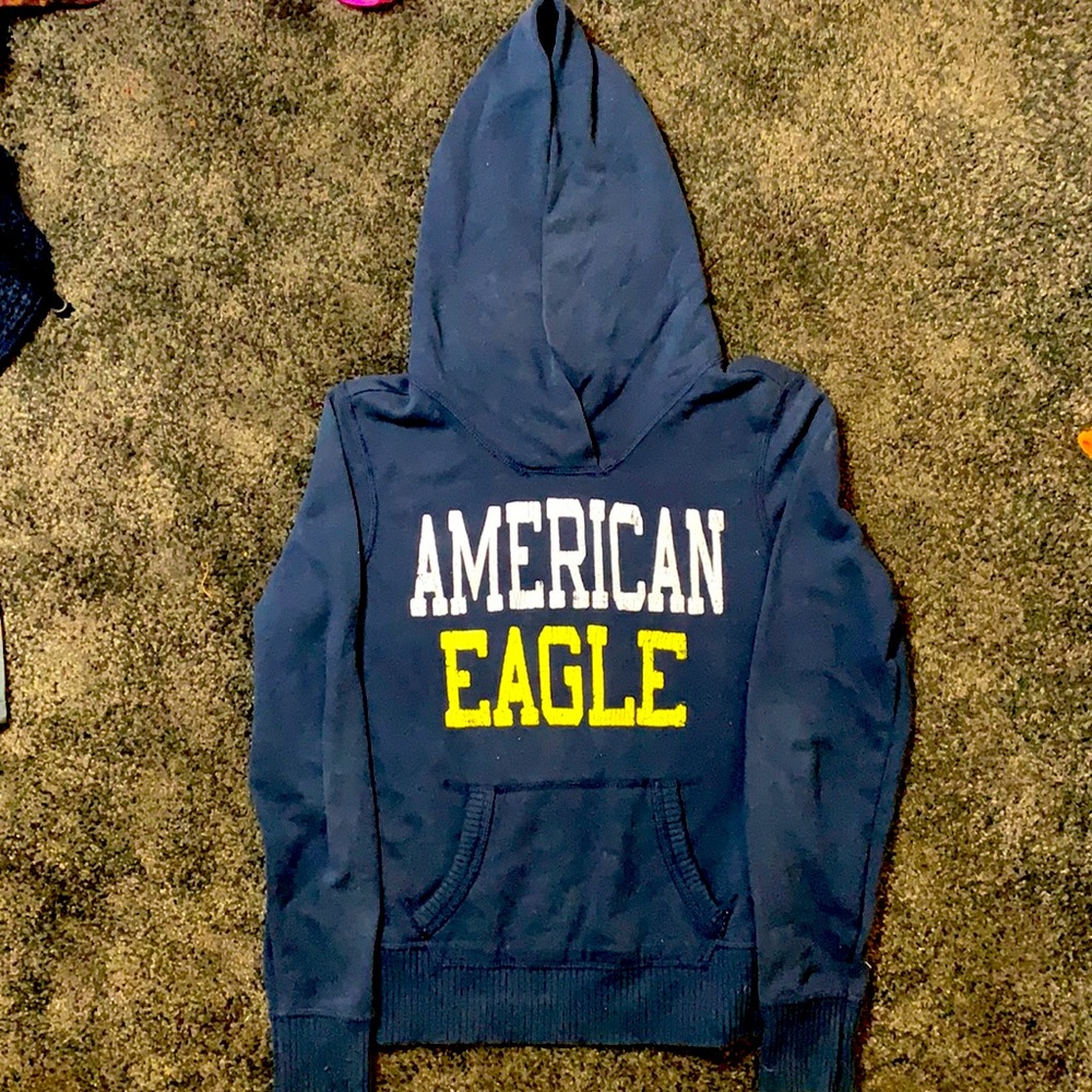 American Eagle Hoodie & Roxy Cardigan